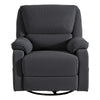 Artiss Rocking Recliner Chair – 360° Swivel, Heated Massage