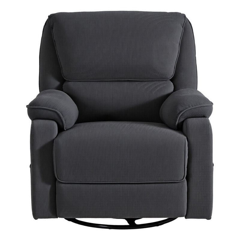 Artiss Rocking Recliner Chair – 360° Swivel, Heated Massage