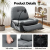 Artiss Swivel Rocker Recliner Chair with USB