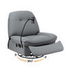 Artiss Swivel Rocker Recliner Chair with USB