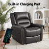 Artiss Manual Recliner Armchair with USB Charging