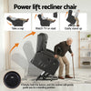 Artiss Power Lift Recliner Chair with Massage & Heat – Black