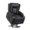 Artiss Power Lift Recliner Chair with Massage & Heat – Black