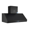 Devanti 1200mm Commercial BBQ Range Hood – Dual Motor with Remote (Black)