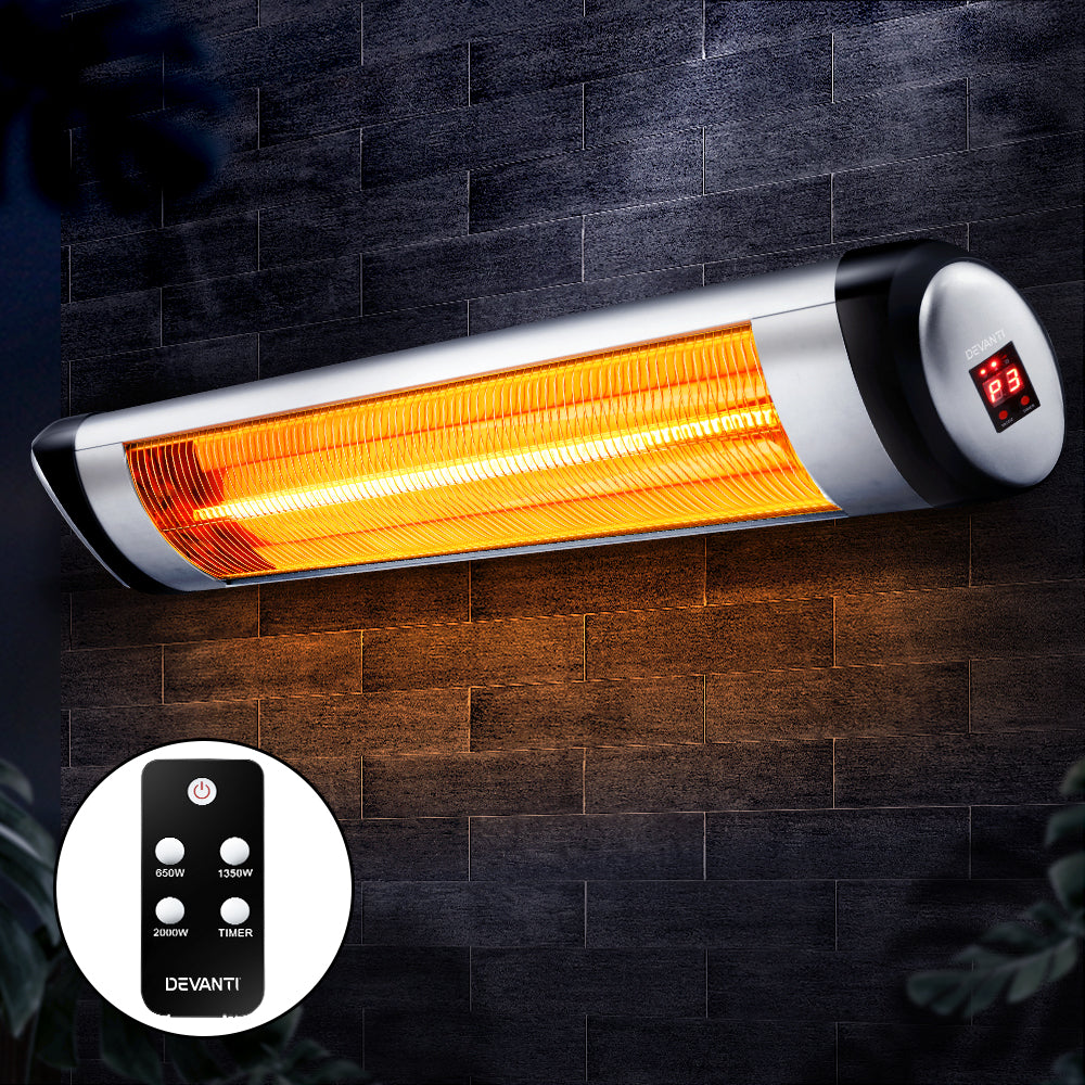 Devanti 2000W Electric Infrared Strip Heater