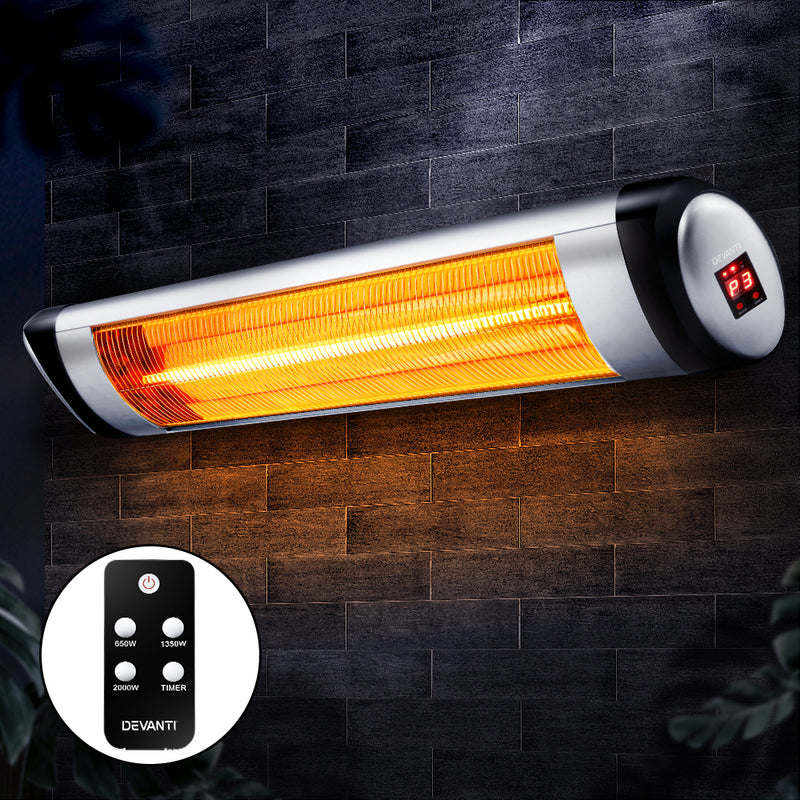 Devanti 2000W Electric Infrared Strip Heater