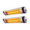 Devanti 2-Pack 2000W Infrared Patio Heaters