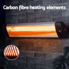 Devanti 2-Pack 3000W Infrared Patio Heaters