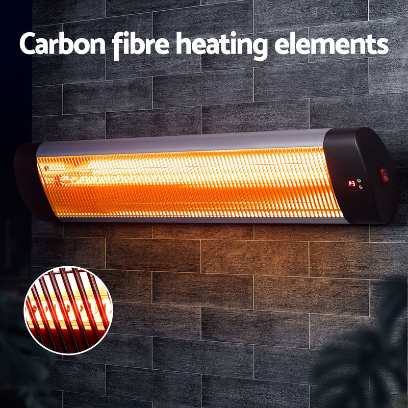 Devanti 2-Pack 3000W Infrared Patio Heaters