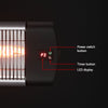 Devanti 2-Pack 3000W Infrared Patio Heaters
