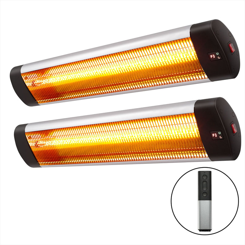 Devanti 2-Pack 3000W Infrared Patio Heaters