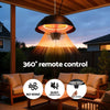 Devanti 1500W Hanging Infrared Patio Heater