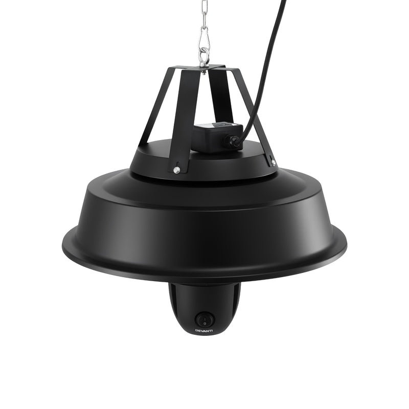Devanti 2000W Infrared Patio Heater Hanging Ceiling Mounted with Remote