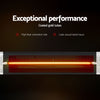 Devanti 2-Pack 2000W Electric Infrared Strip Heaters with Remote