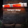 Devanti 2-Pack 3000W Electric Infrared Strip Heaters with Remote