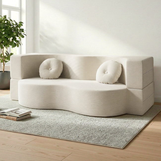 Artiss 2-in-1 Folding Sofa Bed