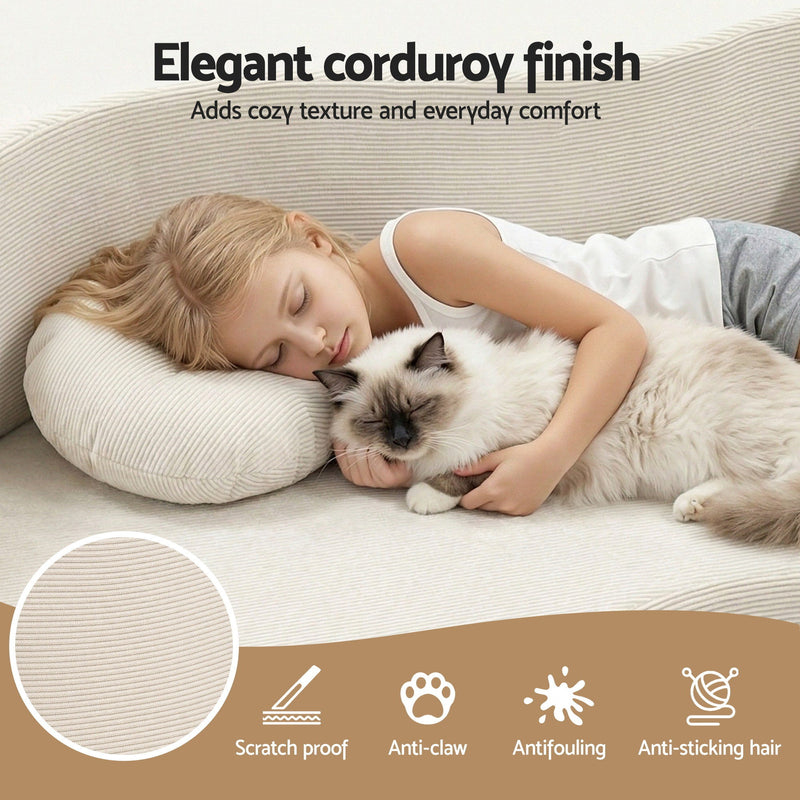 Artiss 2-in-1 Folding Sofa Bed