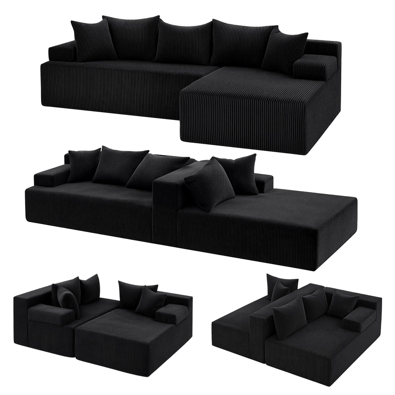 Artiss Modular Sectional Sofa Bed