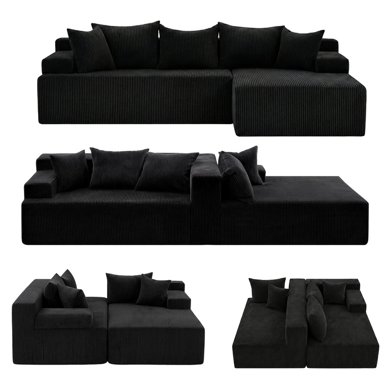 Artiss Modular Sectional Sofa Bed