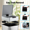 Devanti 50L Motion Sensor Kitchen Bin Silver