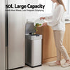 Devanti 50L Motion Sensor Kitchen Bin Silver