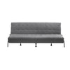 Artiss 3-Seater Sofa Bed 1.9m Adjustable Innerspring Futon Couch Grey