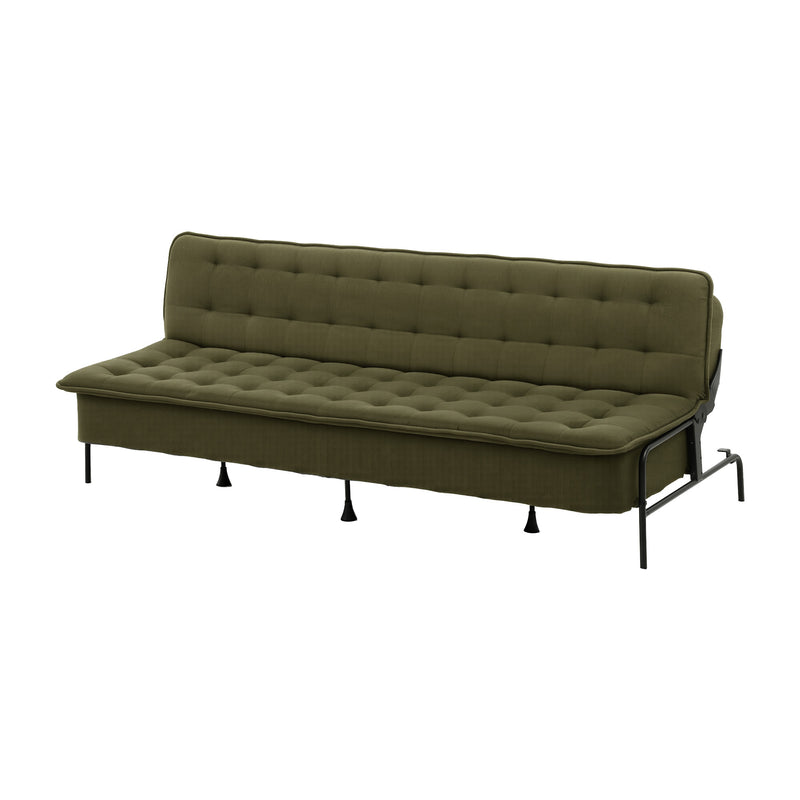 Artiss 3-Seater Sofa Bed 1.9m Adjustable Innerspring Futon Couch Green