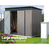 Garden Shed 2.31x1.31m – Metal Outdoor Storage with Double Doors