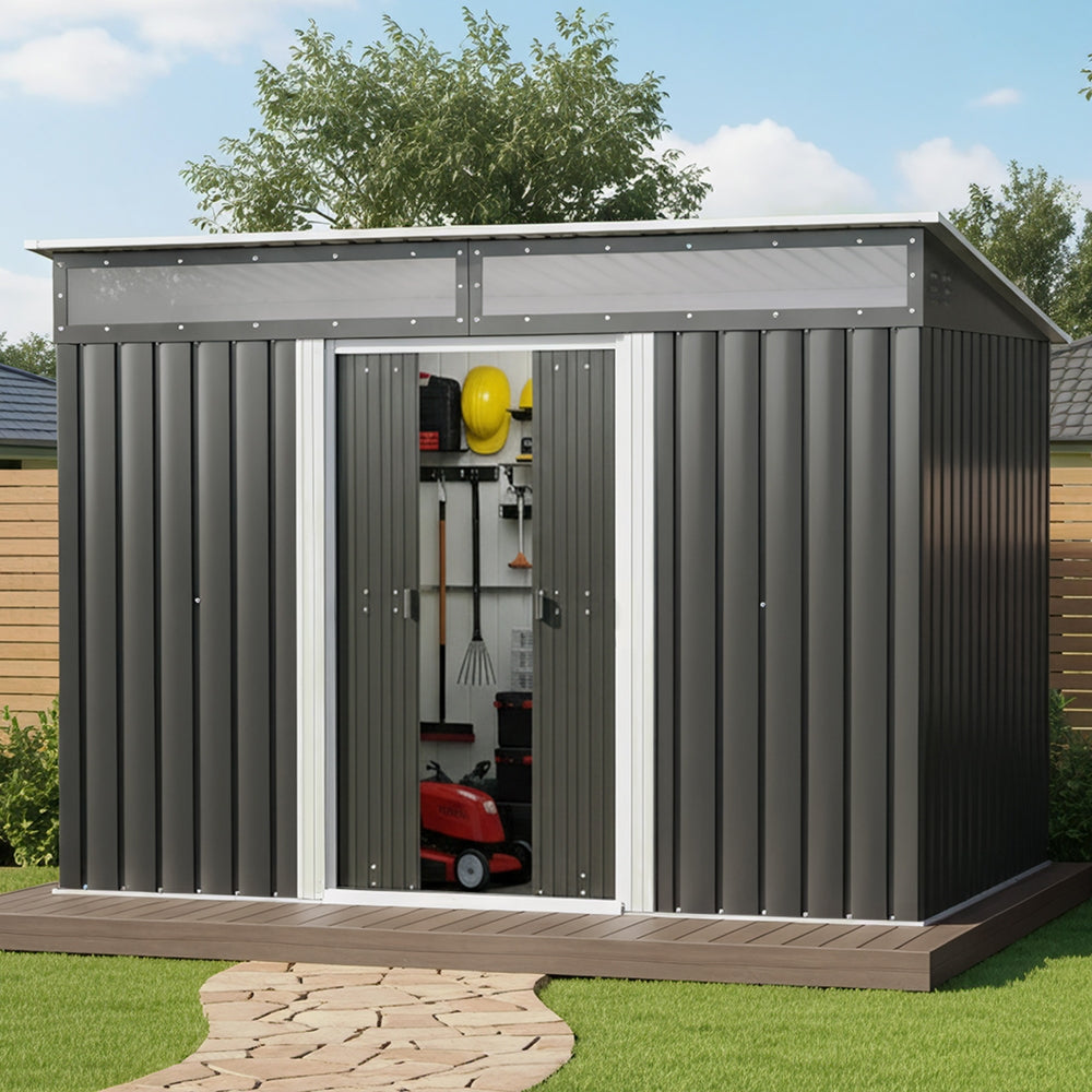 Garden Shed 2.60x1.95m – Outdoor Storage & Workshop Shelter