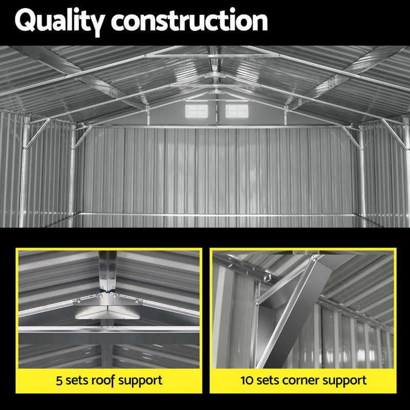 Garden Shed 3x5.38m – Outdoor Storage & Workshop Shelter