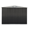 Garden Shed 2.58x2.07m – Metal Outdoor Storage with Sliding Door
