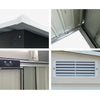 Garden Shed 2.58x2.07m – Metal Outdoor Storage with Sliding Door