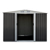 Garden Shed 2.58x2.07m – Metal Base Outdoor Storage with Double Doors