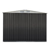 Garden Shed 2.58x2.07m – Metal Base Outdoor Storage with Double Doors