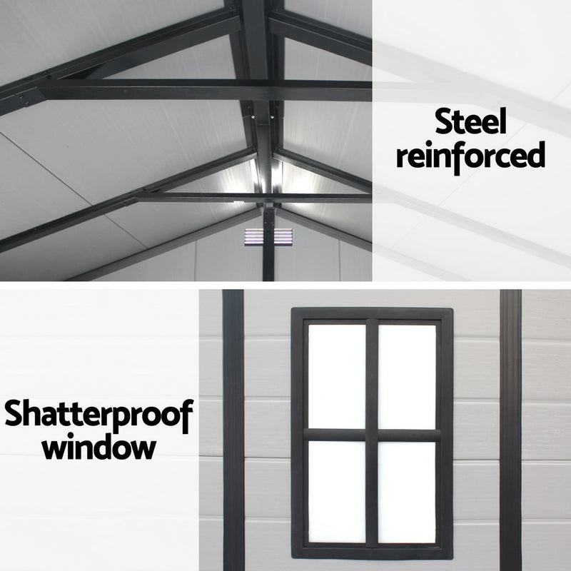 Garden Shed 2.15x2.14m – Outdoor Storage & Workshop Shelter