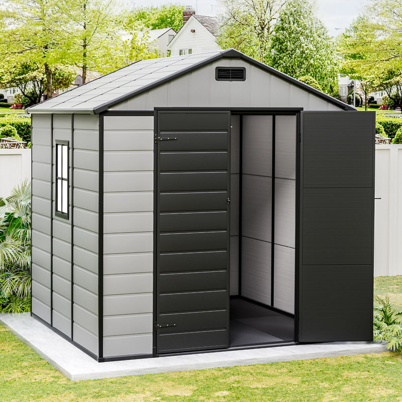 Garden Shed 2.15x2.14m – Outdoor Storage & Workshop Shelter