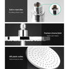 Cefito 9″ Twin Tap Rain Shower Head Set with Handheld – Chrome