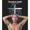 Cefito 8″ Square Rain Shower Head Set with Handheld – Twin Tap Chrome