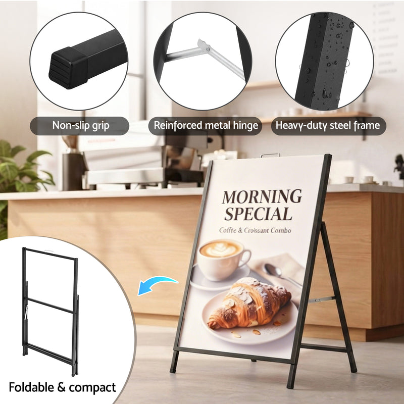 A1 Frame Outdoor Poster Display Board – Single Sided