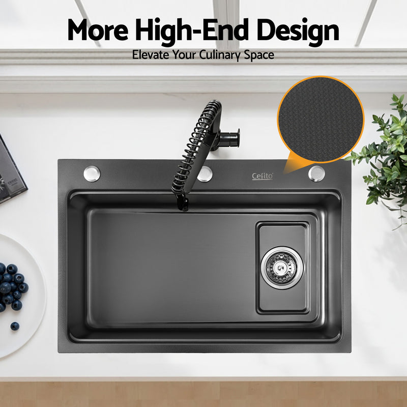 Cefito 304 Stainless Steel Bar Sink