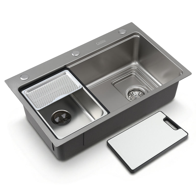 Cefito 304 Stainless Steel Bar Sink – Millet Grain
