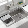 Cefito 304 Stainless Steel Bar Sink – Millet Grain
