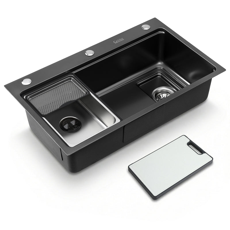 Cefito 304 Stainless Steel Bar Sink – Millet Grain