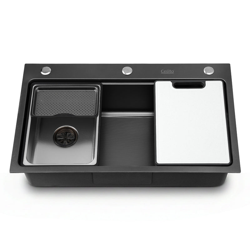 Cefito 304 Stainless Steel Bar Sink – Millet Grain