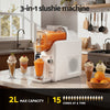 Devanti 5-in-1 2L Slushie & Ice Cream Maker (White)