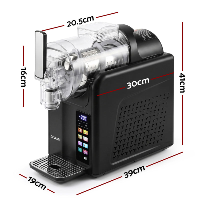 Devanti 2L Slushie Machine – Black
