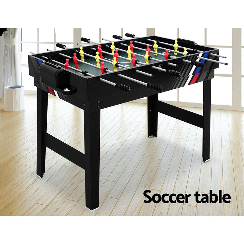 4-in-1 Games Table – Foosball, Pool, Table Tennis & Air Hockey