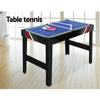 4-in-1 Games Table – Foosball, Pool, Table Tennis & Air Hockey