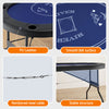 183cm Folding Poker Table Top – 8 Player