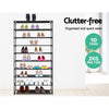 Artiss Shoe Rack 50 Pairs 10-Tier Black